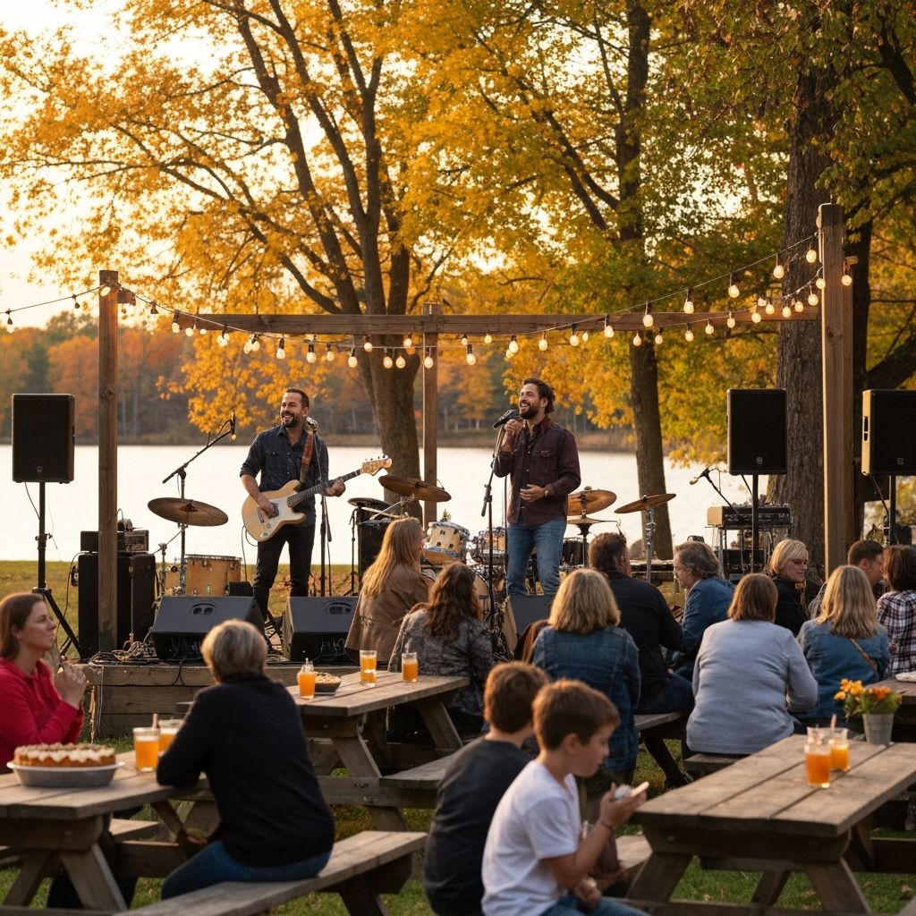 Live music performance at COMO Flavors food festival